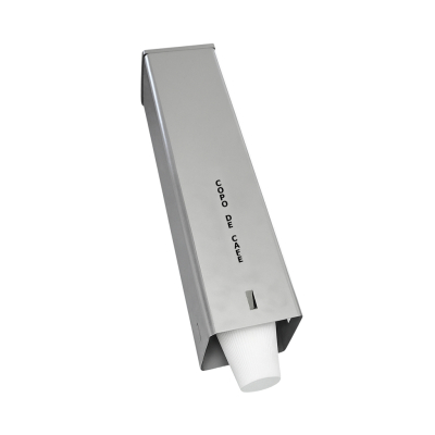 Porta Copos de Café Quadrado 50 ml Aço Inox