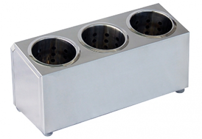 Porta Talheres de Inox 3 Divisões – Porta Utensílios