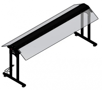 Protetor Salivar para Buffets | Aparador Salivar 1322 mm