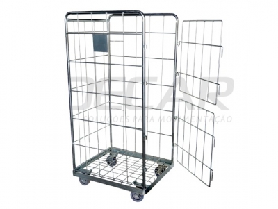 Rack Aramado – ROLTAINER COM PORTINHOLAS