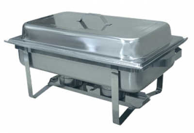 Rechaud Banho Maria 7 Litros - Rechaud Retangular Para Buffet