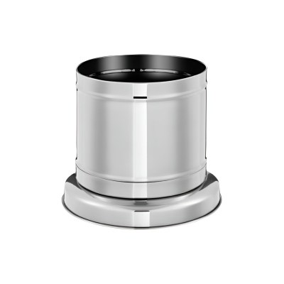 Suporte Cartola Aço Inox para Extintor de Água ou Pó Químico