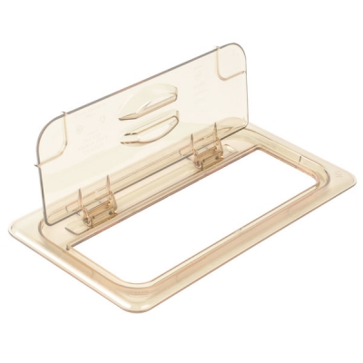 Tampa de Policarbonato com Dobradiça GN1/3 – Tampa Cambro com Dobradiça