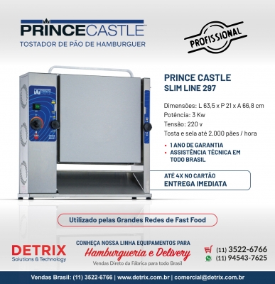 Por que Tostador de Pão Prince Castle?